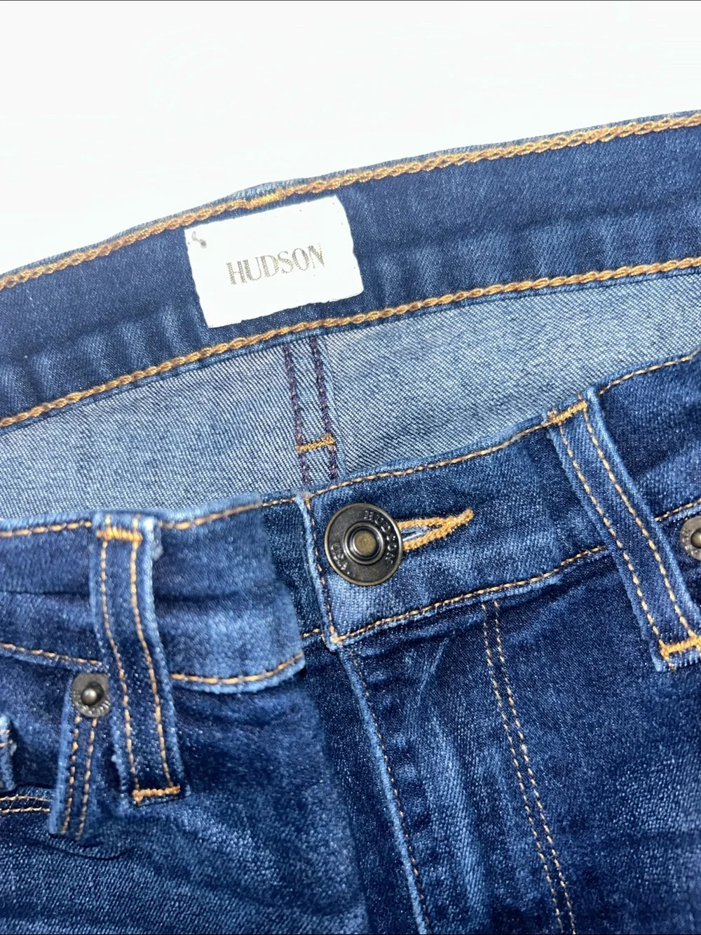 Hudson Jeans Women's Dark Indigo Skinny Jeans